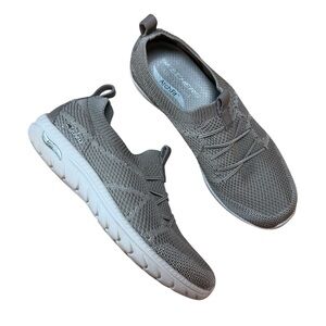 Skechers Air-Cooled Arch Fit Gray Women’s Slip-On Sneakers - US Size 7